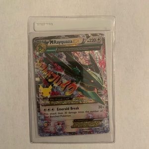 M Rayquaza EX 76/108 Full Art (Ultra Rare) Celebrations NM